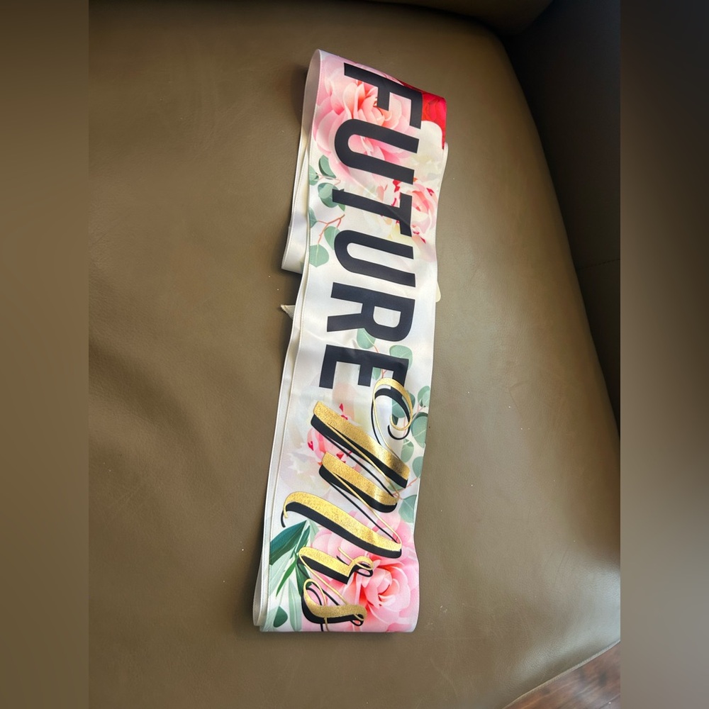 Future Mrs. Sash with Floral Design